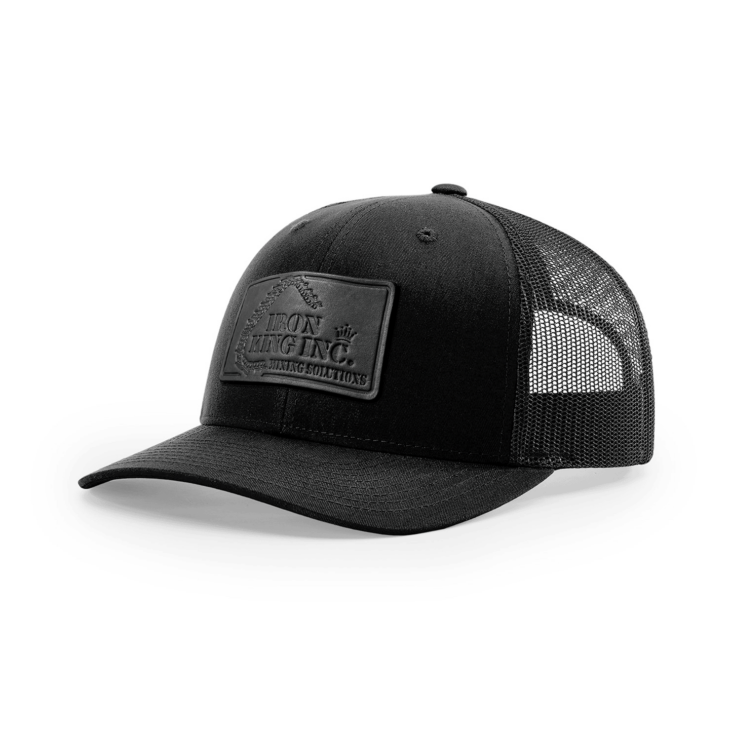 Iron King Leather Patch Hat