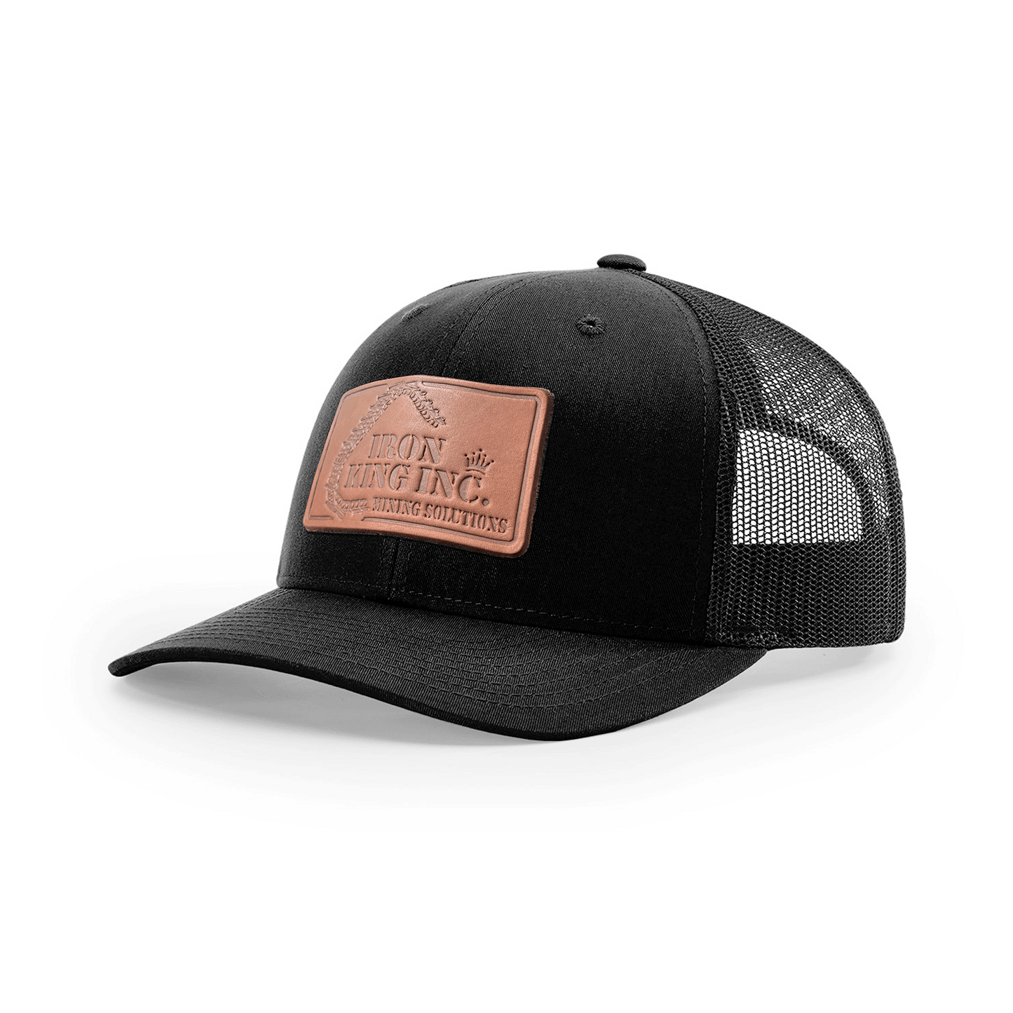 Iron King Leather Patch Hat