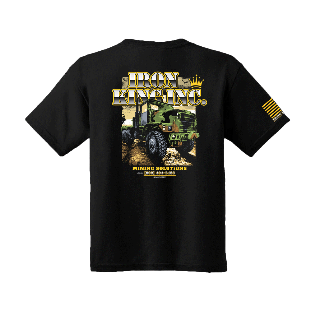 Iron Army Truck Youth Shirt
