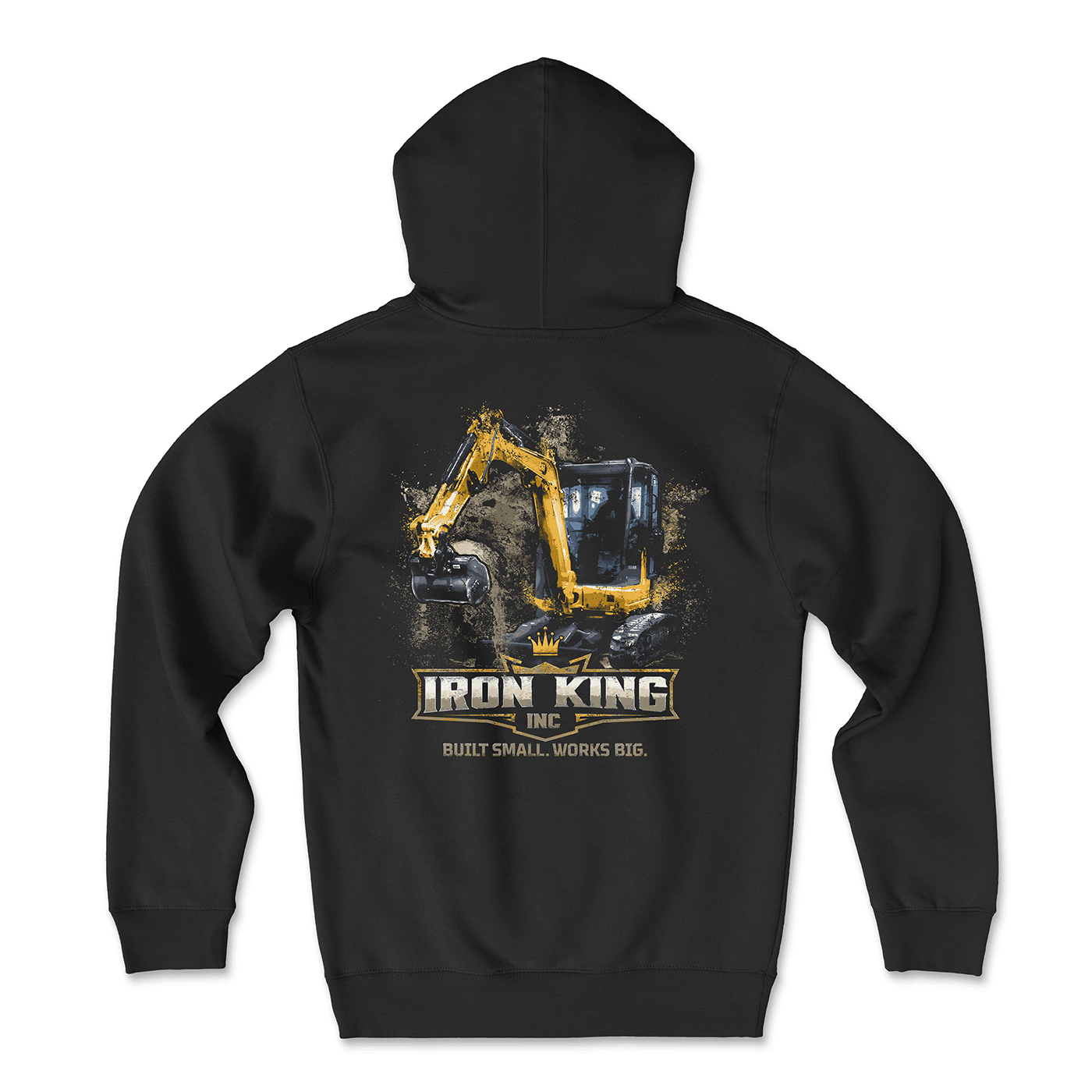 Built Small Works Big Hoodie