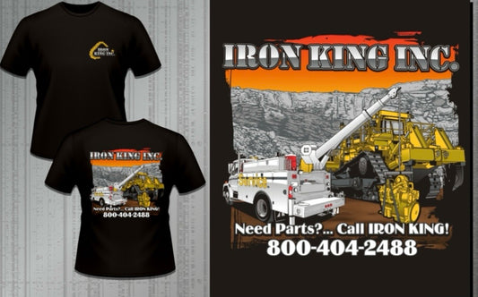 Iron King inc Service truck t-shirt